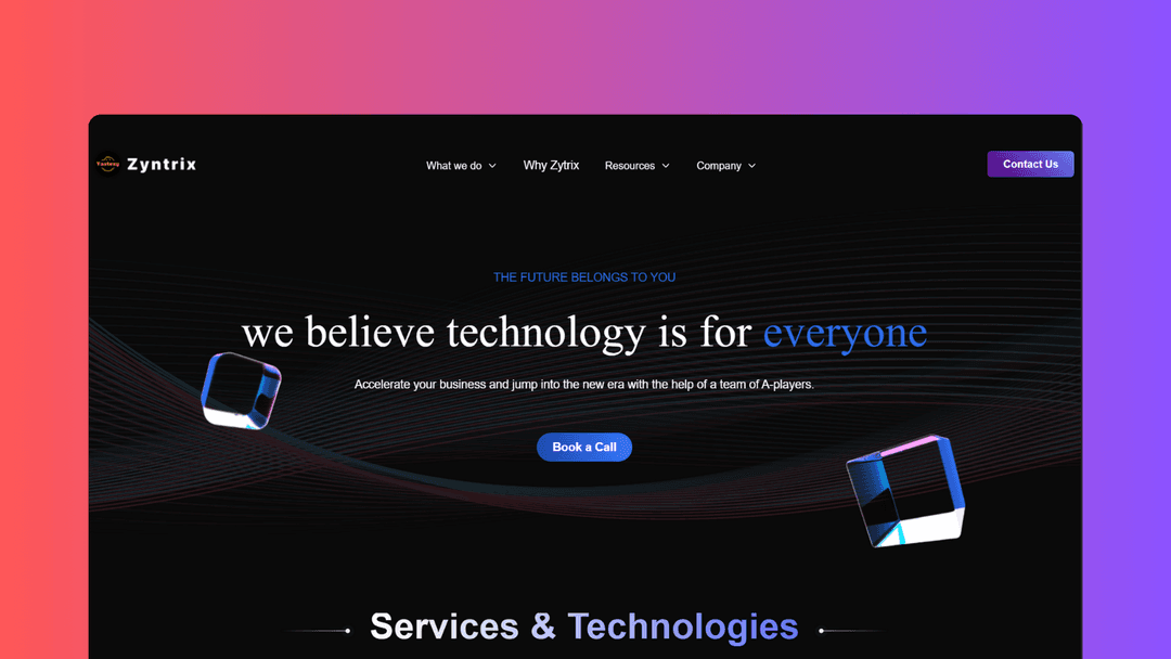 startup template